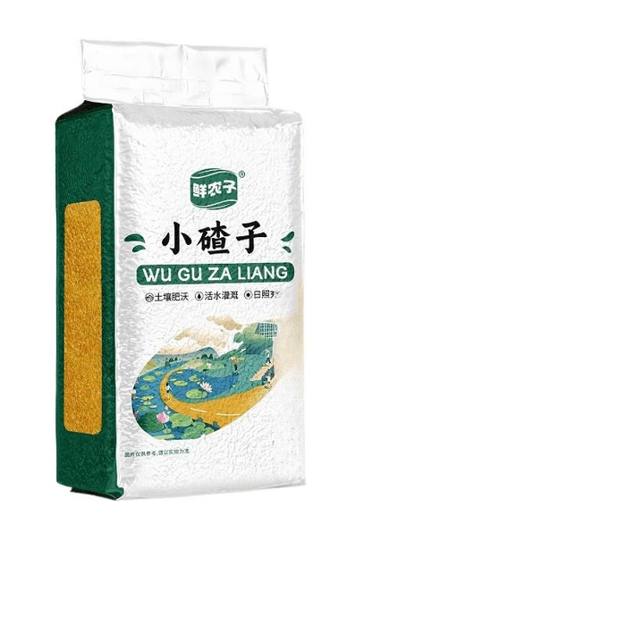 鲜农子 东北小碴子真空玉米糁玉米渣子250g*1袋