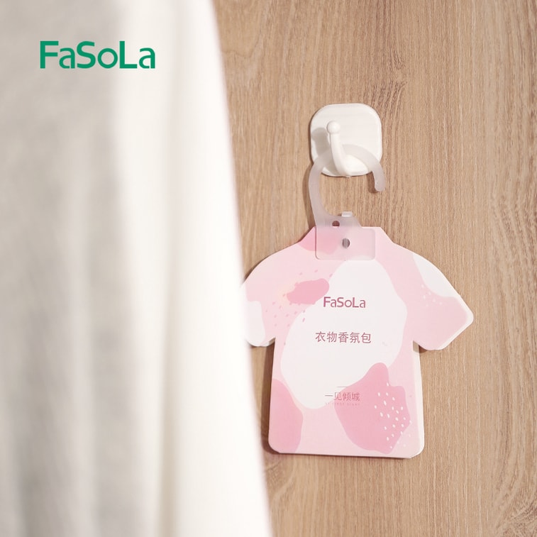 【赠品】FaSoLa 衣柜香薰 清晨朝露 3枚/包 衣物除味 持久清香 空气清新剂 香氛包 3