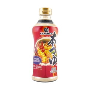 日本KIKKOMAN万字牌 乌冬面荞麦面汤料底料 酱油露 500ml【包装有更新 新旧包装随机发货】