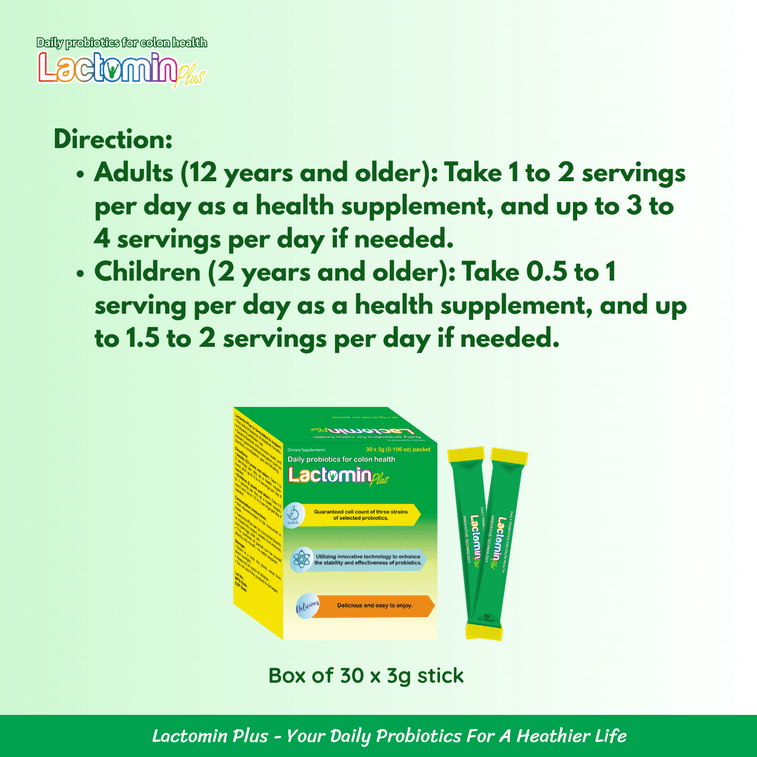 韩国 Lactomin 益生菌粉 30条*3g 香草酸奶味 三重活菌菌株 成人儿童孕妇可用 肠道健康 微胶囊包 6