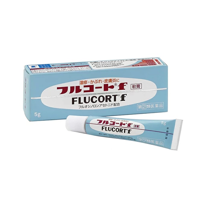 Tanabe Pharma FlucortfSteroidal Eczema Cream 5 g