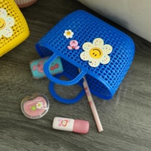 韩国COLORGRAM 柔雾裸感唇釉套盒 #01 Cool Basket - 唇釉#06+腮红#12+卧蚕笔#02+限定刘海卷发筒【WIGGLE WIGGLE限定版】