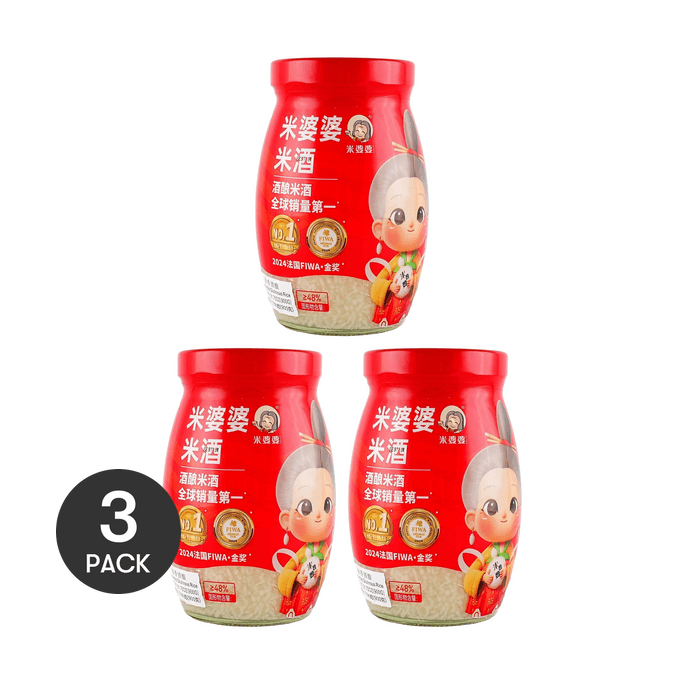 미주 - 달콤한 발효 찹쌀, 31.74oz *3【3팩】