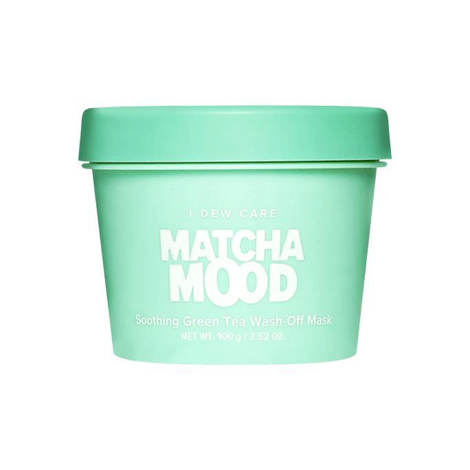 Matcha Mood Soothing Green Tea Wash-off Face Mask 100g Vegan