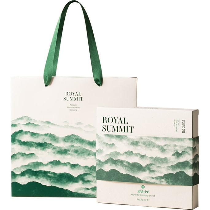 Korean Wild-simulated Ginseng Royal Summit Gift Set 3pc