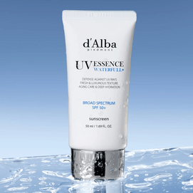 Waterfull Essence Sun cream, SPF50+, 1.69 fl.oz. - Aging Care & Deep Hydration