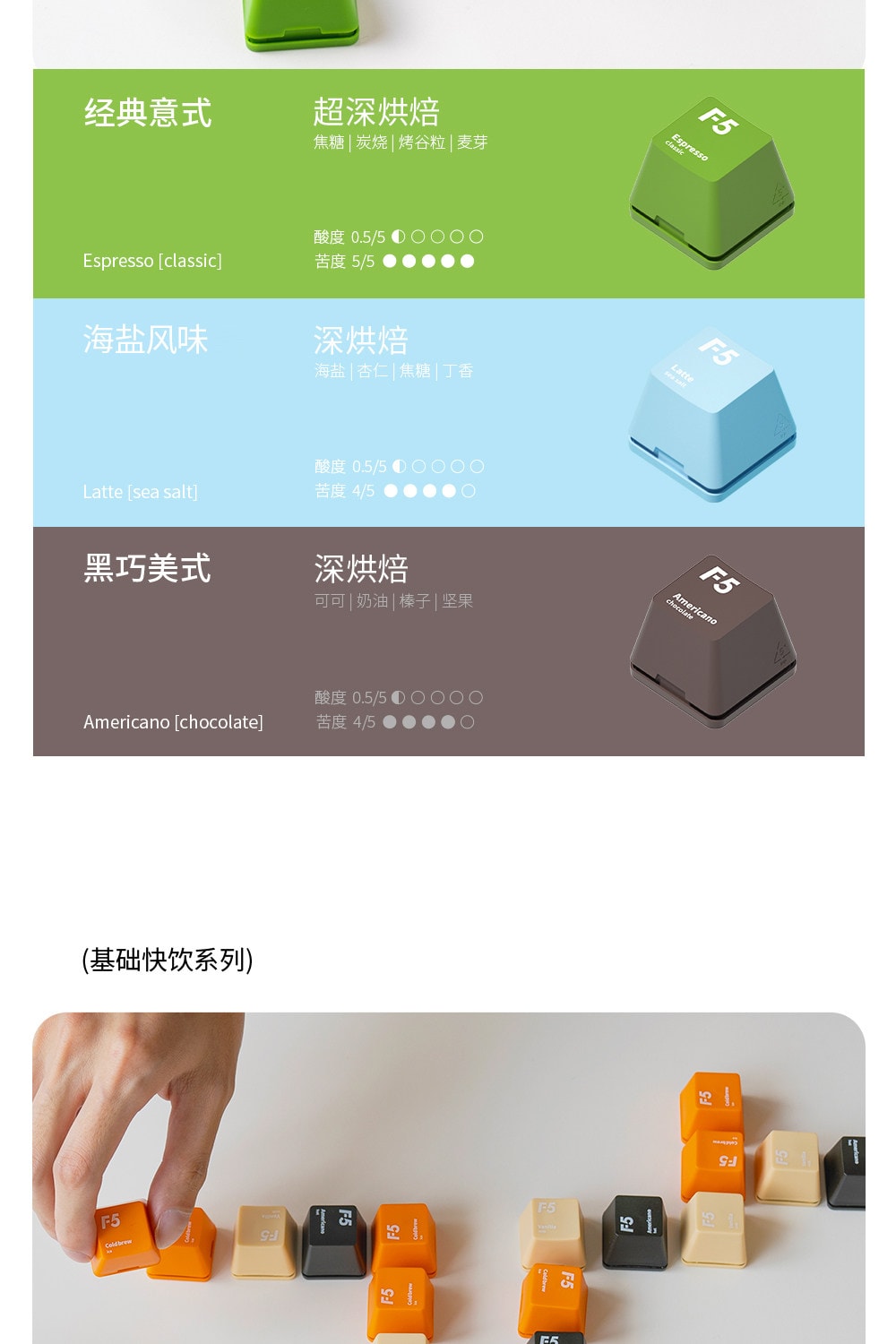 Instant Premium Black Coffee Freeze-Dried American & Italian Style Large Keyboard Coffee Bulk Gift Box 6-Flavor Blend [Large Keyboard Bulk Pack 2g*90 Packs]