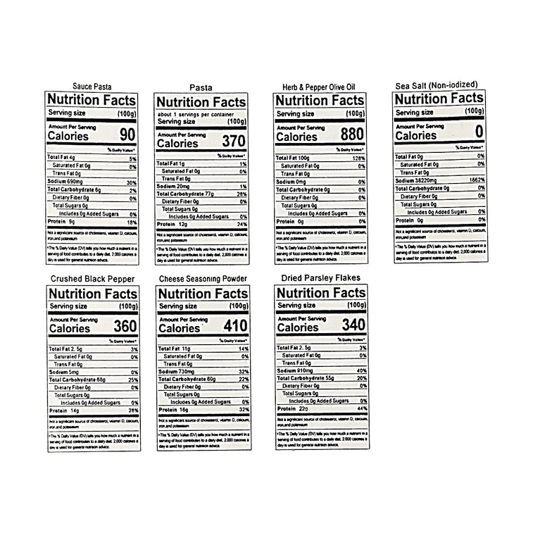 空刻 黑胡椒牛柳風味義大利麵 290g【宵夜速食義大利麵】 10
