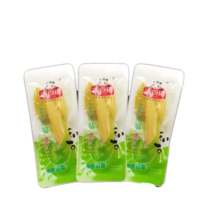 Trending Snack Pickled Baby Corn Ready-to-Eat, Small Pack, Perfect for Work Breaks and Snacking, 24g*10 Bags