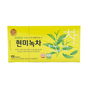 현미 녹차 100개입 4.58 oz