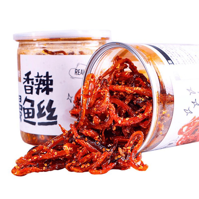 Lao Xian Sheng Xiang Spicy Shredded Sweet And Spicy Seafood New Year's Eve Wine, Vegetables And Snacks Canned 250g * 1