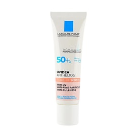 UVIDEA Anthelios XL Tone-up Rose+, SPF50+ / PA++++, Multi-Protection + Glow, 1.01fl.oz. - For Acne-Prone&Sensitive Skin