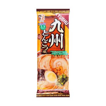 【最好吃的日本拉面!】日本ITSUKI五木 九州地道豚骨风味拉面 174g