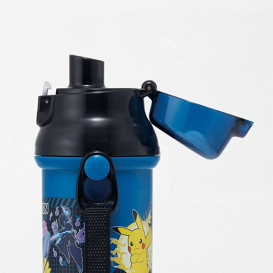 【日本直邮】 日本 SKATER 斯凯达 儿童男孩宝可梦直饮式水壶 轻量便携 抗菌设计 480ml 1 个
