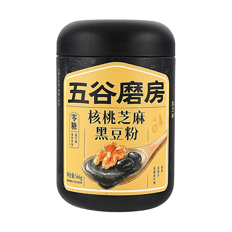 ナッツごま黒豆パウダー、砂糖不使用、19.26 oz 4
