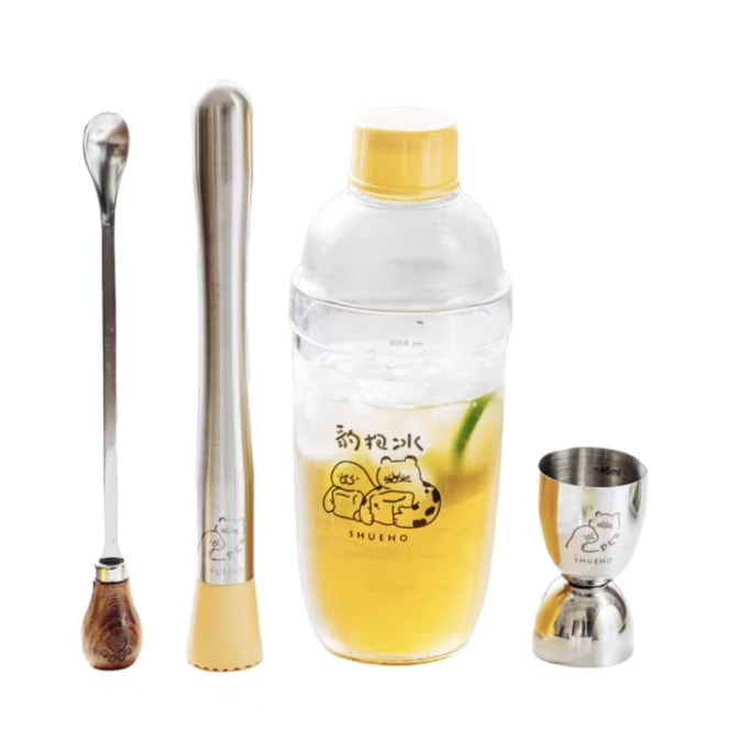 [중국에서 온 다이렉트 메일] 슈크 레오파드 허그, 손으로 만든 스노우컵, 손으로 만든 레몬티 도구, 밀크티 및 과일차 만들기-대형 1개|*예상 도착 시간 3-4주