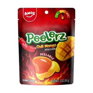 Peelerz 필링 가능한 젤리 캔디 칠리 망고 맛 3.0oz 【멕시코 스타일】【필링 가능한 경험】