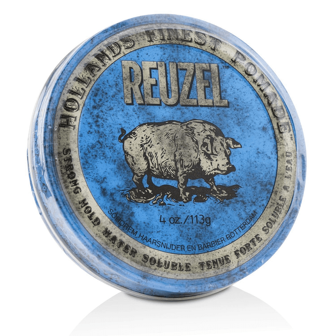 【香港直邮】Reuzel荷兰猪  蓝罐持久水基发油 113g/4oz