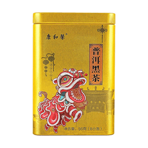 康和馨 普洱黑茶葉 8小包 56g 【醇厚回甘】【精美罐裝】