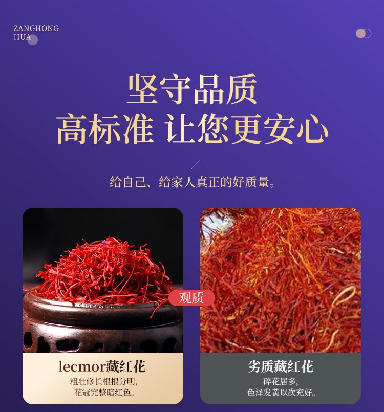 香港 香港同仁大药房 ·藏红花礼盒 1g|花丝纤长 活血养颜 · 尊贵礼赠|特级甄选|每日一泡|呵护女性