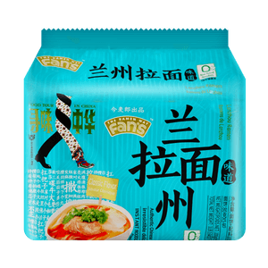 今麥郎 尋味中華 蘭州拉麵 非油炸方便麵 超值裝 5包入 500g