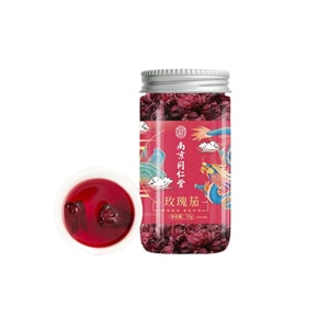 난징 통런탕 N 로젤 35g 1캔 - 레저, 건강, 수프, 차, 영양을 위한 말린 장미 꽃잎 - 국산 브랜드