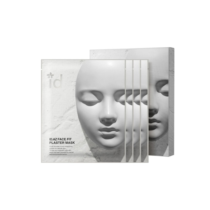 ID Placosmetics Face Fit Plaster Mask 4pcs