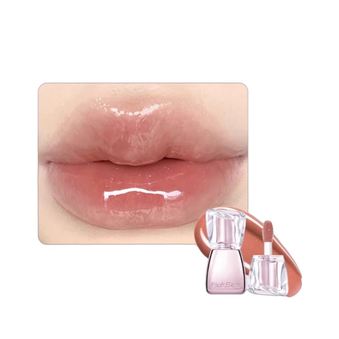 【中国直邮】 皮可熊 好嘟丰唇蜜 P02碎碎冰糖 2ml 1支装