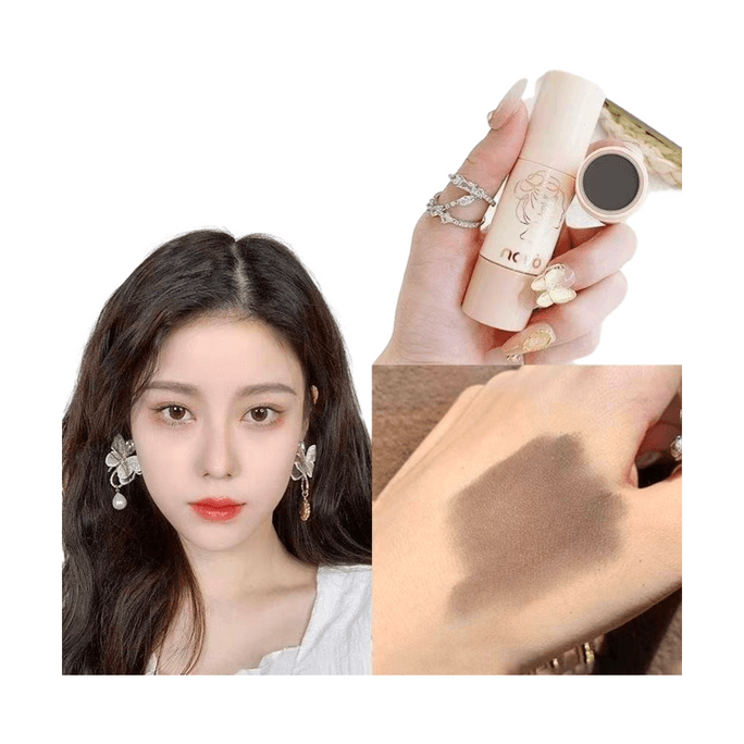 NOVO 发际线粉【2瓶装】修容阴影粉 补发神器 防水不脱妆 蓬松颅顶 【春节必备】【年货必备】告别秃”然烦恼 1#灰咖色*2 补发际线粉 秃顶 遮盖 M字额 遮盖 头皮阴影粉 蓬松颅顶 高颅顶 发际线遮盖