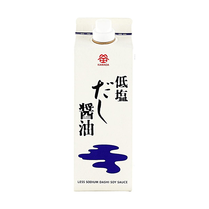 Teien Dashi Shoyu- Japanese Style  Less Sodium Dashi Soy Sauce, 16.9 fl oz 【For Noodles, Sashimi and Tofu】