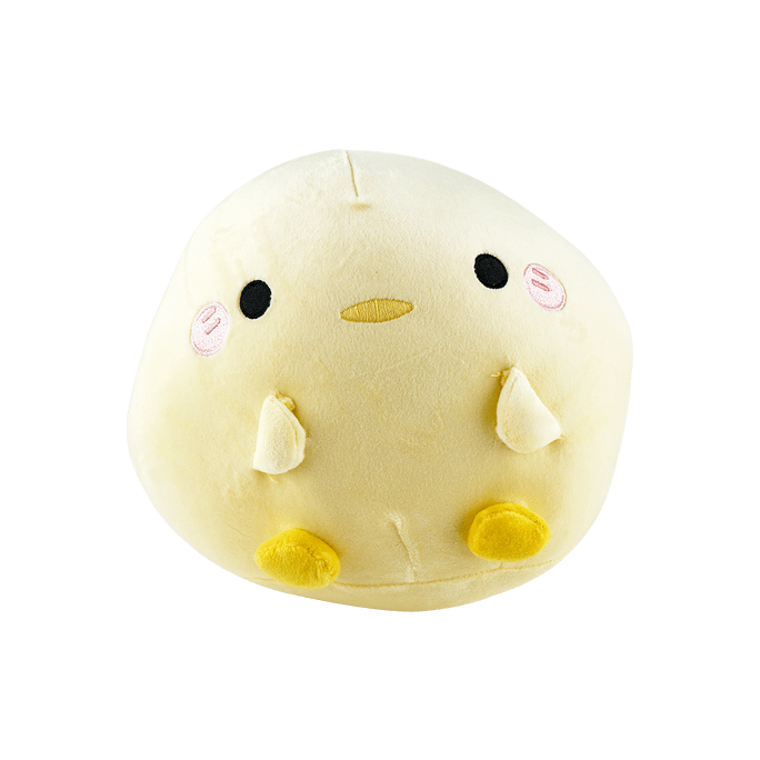 HONEYMARU Rolling Yellow Chick Plush 8”