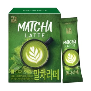 【Expédition directe de Corée】 Danongwon Corée Lait au thé matcha 16g × 10 bâtonnets