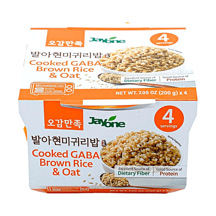 Cooked Gaba Brown Rice & Oar, 5.29 oz *4pc ,28.2 oz 【Microwavable Rice】【Instant Rice】 7