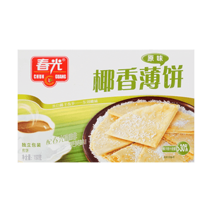 春光 椰香薄饼 原味 150g