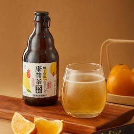 盒马 柚子乌龙康普茶饮料 发酵果茶 330ml【清新柚香 自然甘醇】
