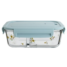 Glass Bento Lunch Box Microwave Oven Sealed Crisper