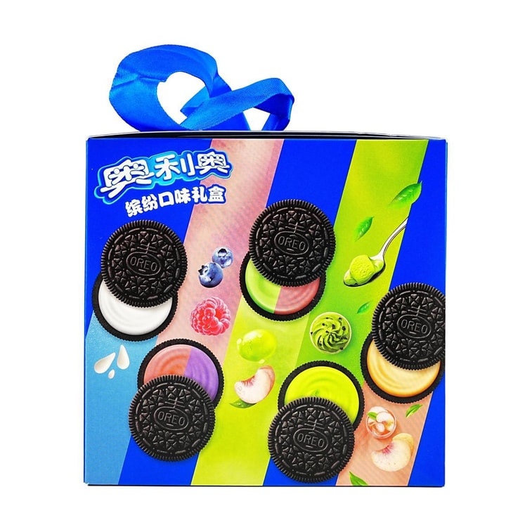 Chocolate Cream Sandwich Biscuit Gift Box,Assorted Flavor Mix 13.69 oz - 图片 6