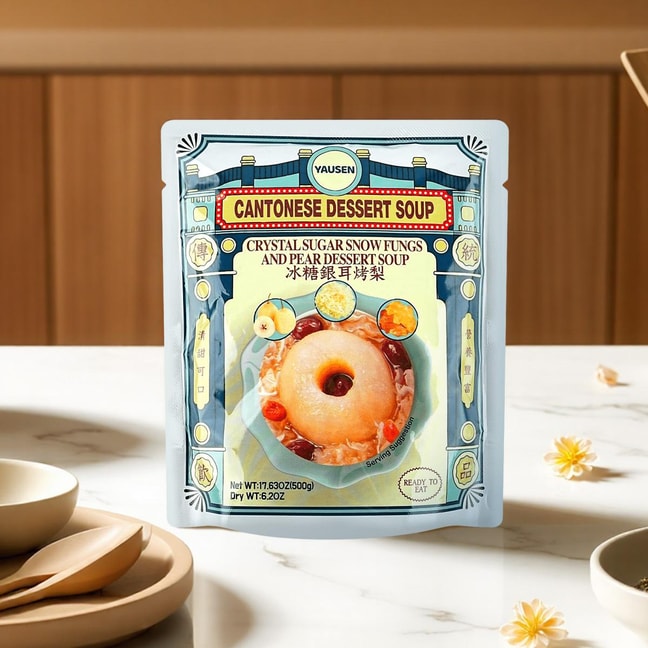 Crystal Sugar Snow Fungs and Pear Dessert Soup , 17.63 oz