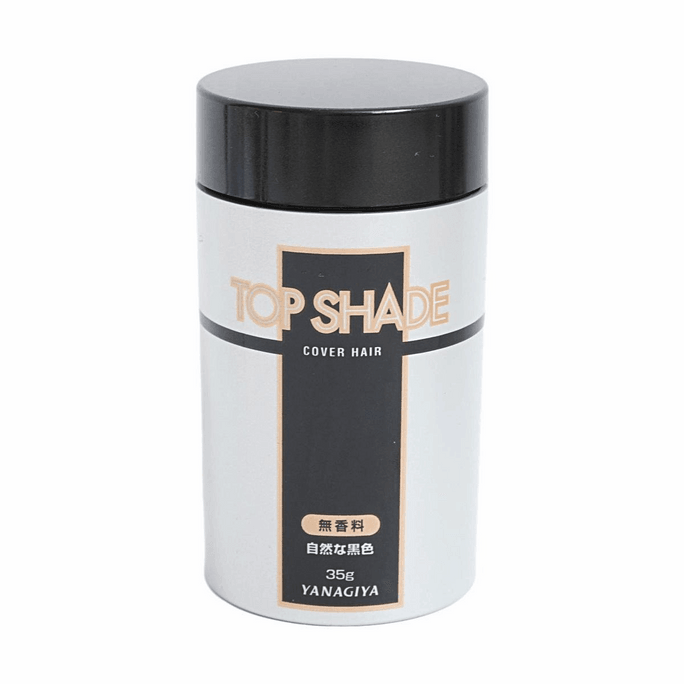 トップシェードヘアビルディングファイバー ナチュラルブラック 1.23 oz 【自然なカバー力】【ボリュームアップ】