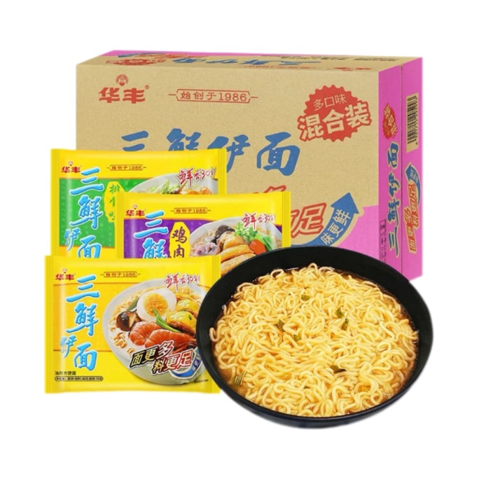 Three fresh yee noodles instant noodles 86g