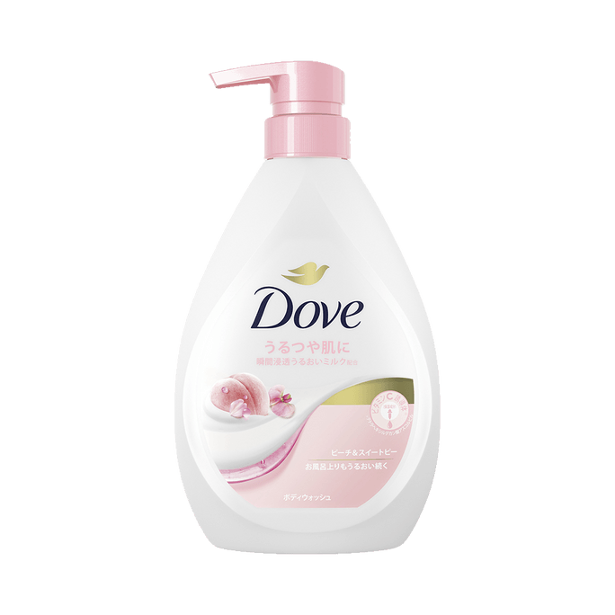 Peach & Sweet Pea Moisturizing Foaming Body Wash 470g