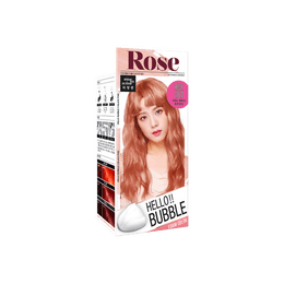 Hello Bubble Foam Hair Color Rose Gold Easy Hair Coloring