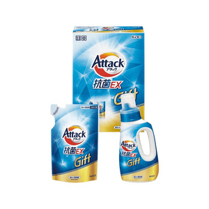 【日本直邮】 日本 KAO 花王 花王 洗衣抗菌洗剂礼盒 1盒 洗衣剂 清洁 抗菌 洗衣 礼品 家庭用品