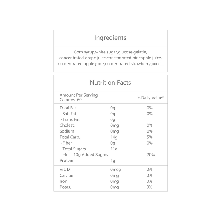 台湾旺旺 旺仔QQ糖分享包 10包入 200g 包装随机发送 7
