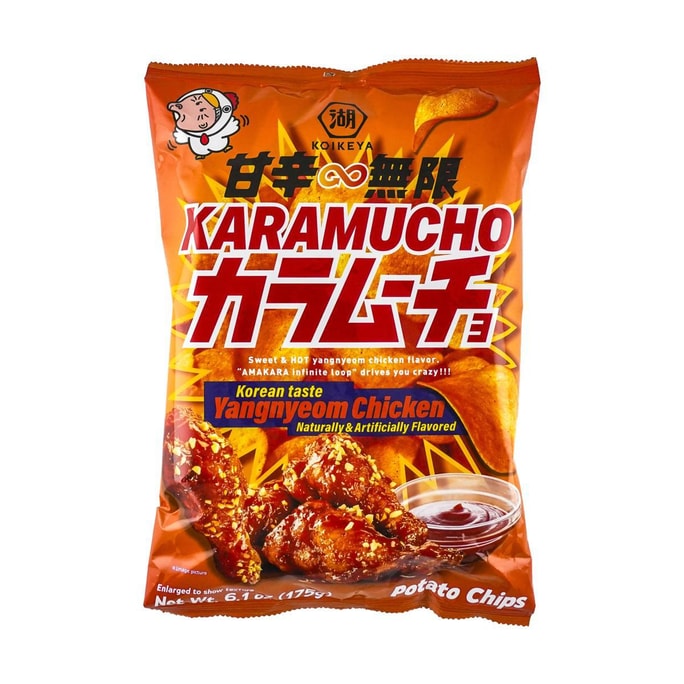 Karamucho Potato Chips Yangnyeom Chicken Flavored 6.10 oz