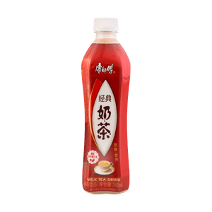 Thé au lait classique saveur riche, 16,9 fl oz【Thé noir Assam et lait en poudre de Nouvelle-Zélande】