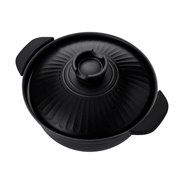 IH 플랫포트 알루미늄 합금소재 블랙 24cm 4