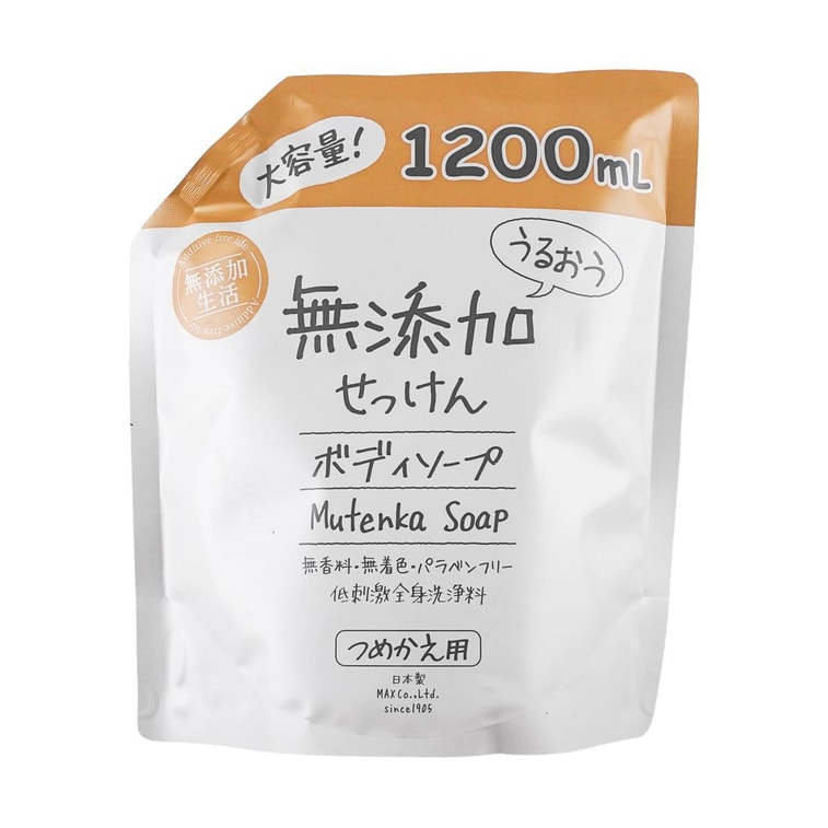 Mutenka ボディソープ ポンプ式 + 大容量詰め替えセット、16.9液量オンス + 40.1液量オンス 7