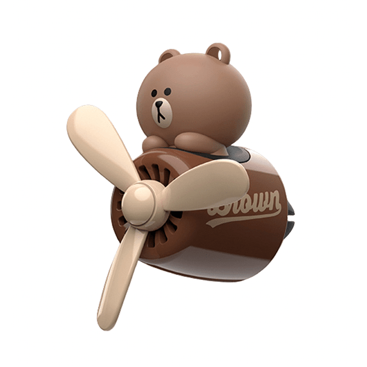Car fragrance Brown Bear Flying Walker (Cologne) - Yami.com