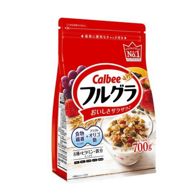【日本直邮】Calbee卡乐比 即食水果麦片 700g